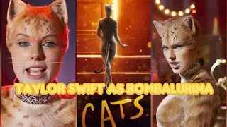 Taylor Swift Macavity in Cats Behind the Scene