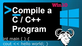 C/C++ Tutorial for Beginners - Install GNU (GCC/G++) Compiler Tools on Windows 10 - MinGW