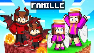 Avoir une FAMILLE de Démons vs d’Anges sur Minecraft !