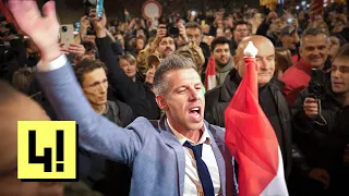 Tüntetők a Magyar Péter-hangfelvétel után: Hol élünk, kérem? Ez egy mocskos rendszer