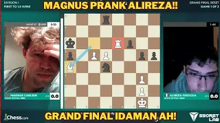 PION PROMOSI JADI PENENTUNYA! || Magnus Carlsen vs Alireza | Grand Finals Chessable Masters 2024