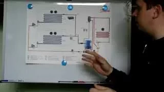 Схема холодильной установки