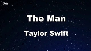 The Man - Taylor Swift Karaoke 【No Guide Melody】 Instrumental