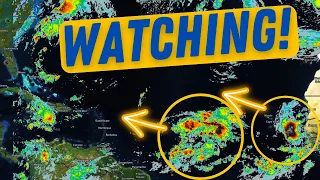 Tropics: Tropical wave could develop near Caribbean (Late week)