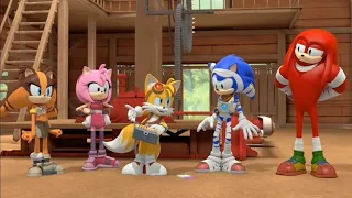 Sonic Speed Boost experiment in Sonic Boom Season 2 Episode 4 - Alone Again, Unnaturally [1080p]