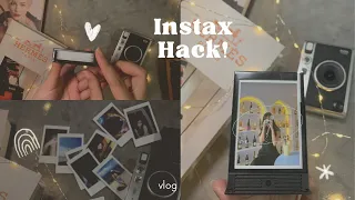 Instax Hack: Making a photo storage or frame using an empty/used cartridge! | Instax Mini Evo Hybrid