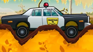 Полицейская Машина в Hill Climb Racing #9 Трясина. Обновление в игре с Кидом на МК