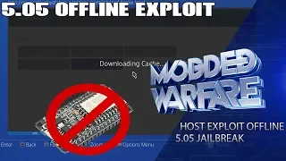 Hosting 5.05 Exploit Offline (PS4 Jailbreak)