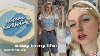 🦋✨ a day in my life: макияж из Pinterest; любимая косметика, GRWM на ДР подруги, K-POP альбом (eng)