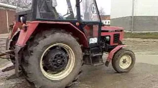 Zetor 7711 with trailer