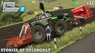 Seeding STEEPEST FIELD with DEUTZ-FAHR 11440 TTV Prototype! 🌱🚜💨 | Erlengrat | FS22 | Timelapse #51