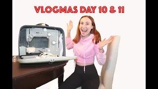 BUYING A NEW SEWING MACHINE! (Vlogmas Day 10 & 11)