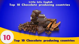 Top 10 chocolate  Exporters by Country 2020