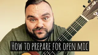 Preparing for open mic night: tips for musicians