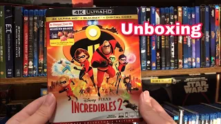 Incredibles 2 (4K Blu-ray) unboxing