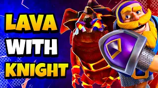 Knight Evolution will *BREAK* Lava Hound Decks?