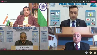 Addressing webinar on 'Road Safety Challenges in India & Preparation of an Action Plan'