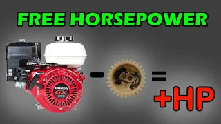 How to remove the governor and gain Horsepower for FREE! Honda GX120 GX160 GX200 Predator MOD