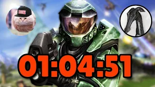 [WR] Halo CE Legendary Co-op Speedrun in 1:04:51 ft. NervyDestroyer