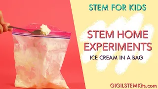 Fun Sensory Activity | Ice Cream in a Bag | Science Experiment for Kids | Science for Kids