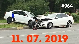 ☭★Подборка Аварий и ДТП/Russia Car Crash Compilation/#964/July 2019/#дтп#авария