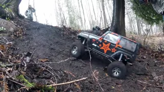 Platte River RC Crawl and scale trailing