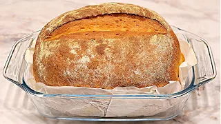 My grandfather was right. Bread in 5 minutes. I don't buy bread anymore! Baking bread.