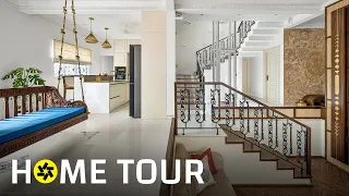 This 2,400 sq.ft Home in Bengaluru is Inspired by Kolkata Colonial Homes (Home Tour).