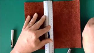 Making your own Midori-style Leather Traveler's Notebook