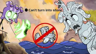 Can I defeat Cala Maria without turning into stone? [Cuphead]