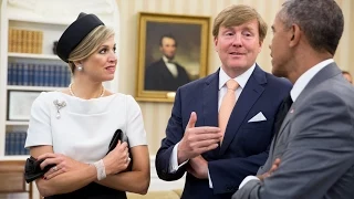 The President Meets with the King of the Netherlands