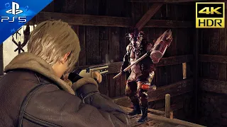 Resident Evil 4 Remake (PS5) First Hour of Gameplay @ 4K HDR 60ᶠᵖˢ ✔