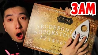 DO NOT PLAY THE OUIJA BOARD ALONE AT 3 AM! (GHOST)