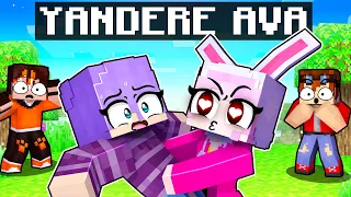 My GIRLFRIEND is a YANDERE in Minecraft!