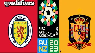 ⚽   SCOTLAND-W     vs  SPAIN-W    ⚽ |Women Fifa World Cup Qualifiers (04/12/2022) | PES 2022