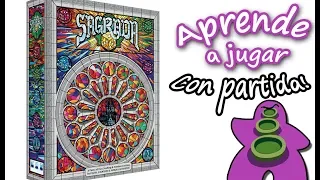 Sagrada - Reseña y Partida Juego de Mesa - Cómo se juega