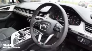 2016 Audi Q7 S-Line interior walkaround