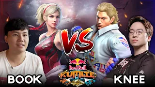 Tekken 7 Redbull Kumite POOL A| ROX| Knee(Steve) VS Book(Lidia)!!!