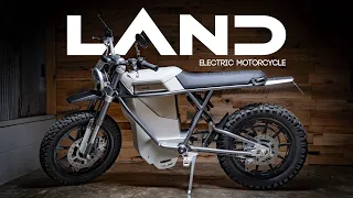 Electric Motorcycle LAND Moto Scrambler - Overview & Features