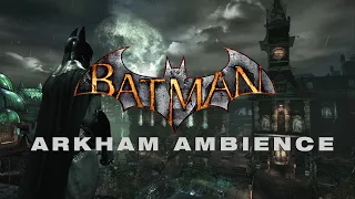 Batman Arkham Ambience | Arkham Asylum Soundtrack, Intercom and Rain