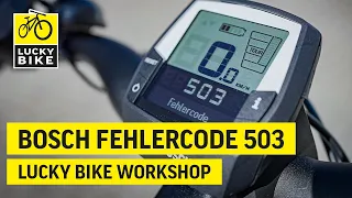 BOSCH FEHLERCODE 503 | Was tun bei Bosch Fehler 503?