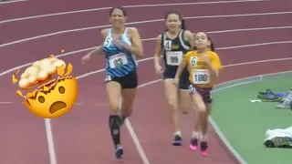 8-Year-Old Wins Women's 400m Race!