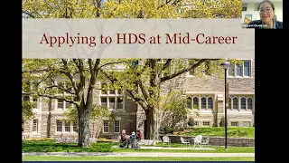 Applying to HDS at Mid-Career | HDS Admissions 2024