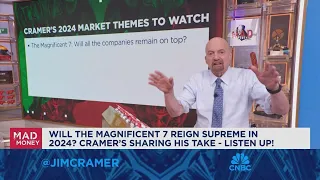 Jim Cramer shares his 2024 market themes to watch