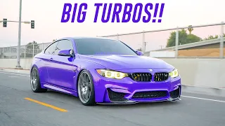 BMW M3 ENGINE SAVED + STAGE 3 UPGRADED TURBOS!! CRANK HUB AND MORE!!