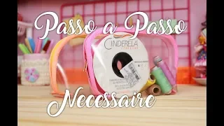 Passo a Passo - Necessaire Transparente (Plástico)