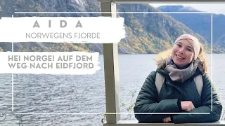 AIDA - Norwegens Fjorde - Hei Norge! Auf dem Weg nach Eidfjord - VLOG Teil 1