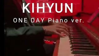 kihyun singing "one day" with piano & joohoney #monstax