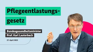 Karl Lauterbach zur Pflegereform am 27.04.23