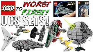 LEGO Worst To First | ALL LEGO Star Wars UCS SETS!